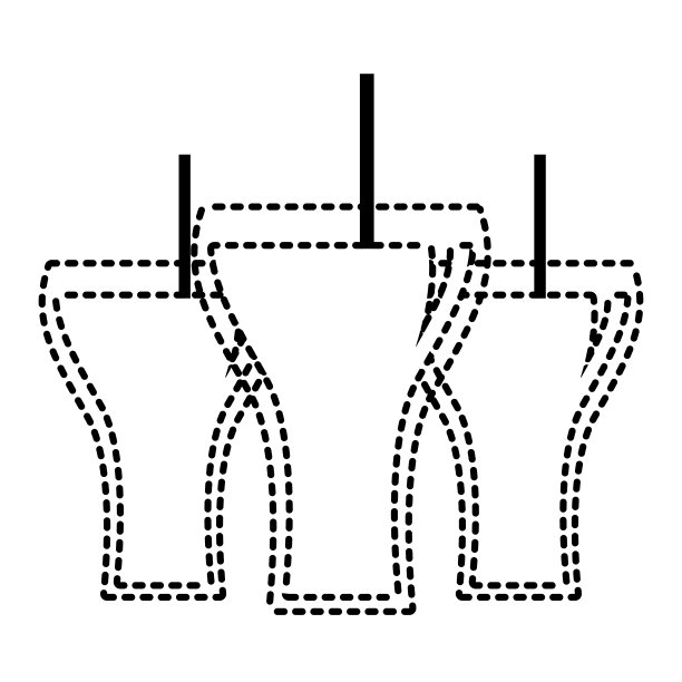 饮料苏打水三玻璃吸管气泡图片下载