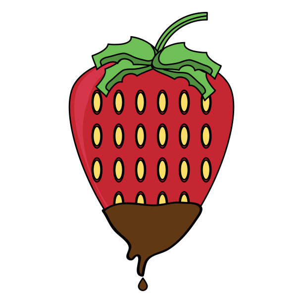 草莓水果图标图片下载
