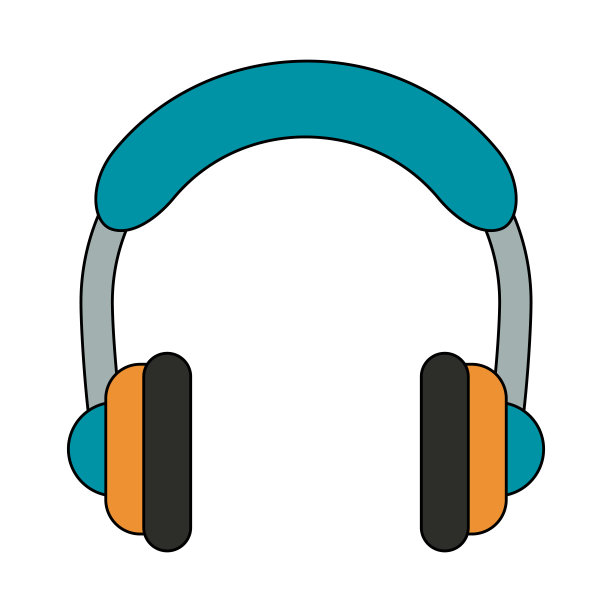 音乐耳机设备图片下载