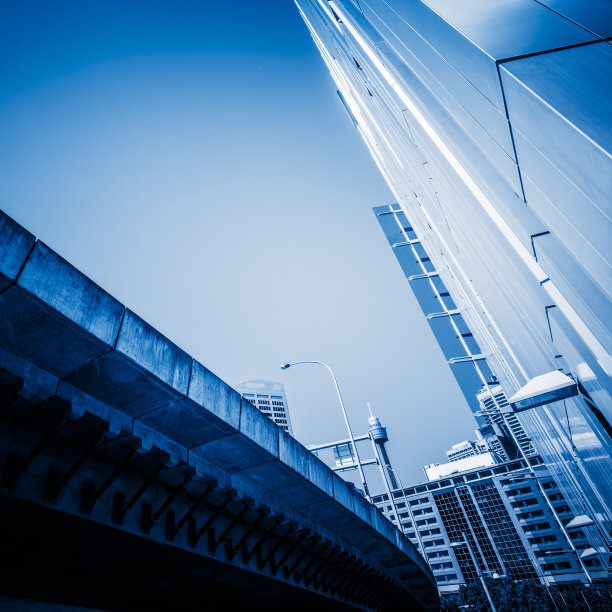 悉尼塔,蓝色调图片下载