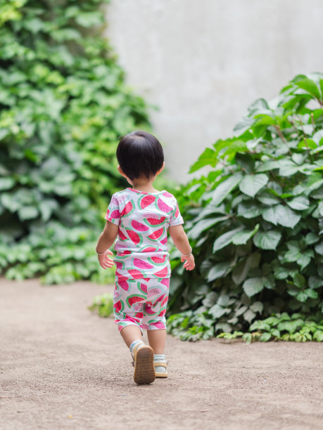 可爱的宝宝四处探索图片下载