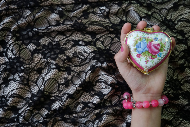 手拿念珠的心匣图片下载