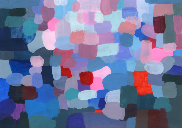 涂上冷色调的背景素材图片