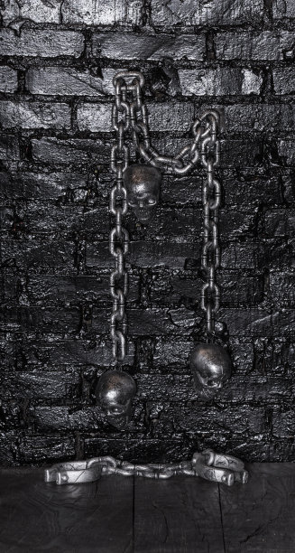 古老的镣铐，监狱，宗教法庭图片下载