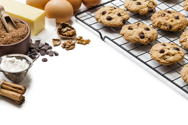 自制巧克力曲奇饼架图片下载