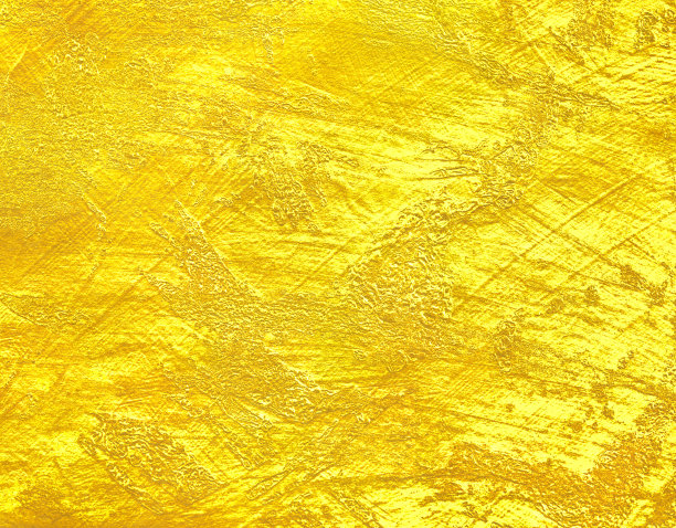 创意奢华的叶子金箔质地。图片下载