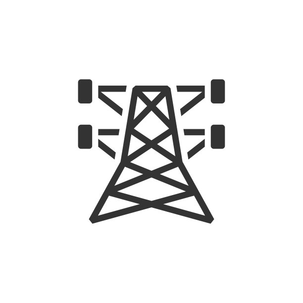 BW图标-塔图片下载