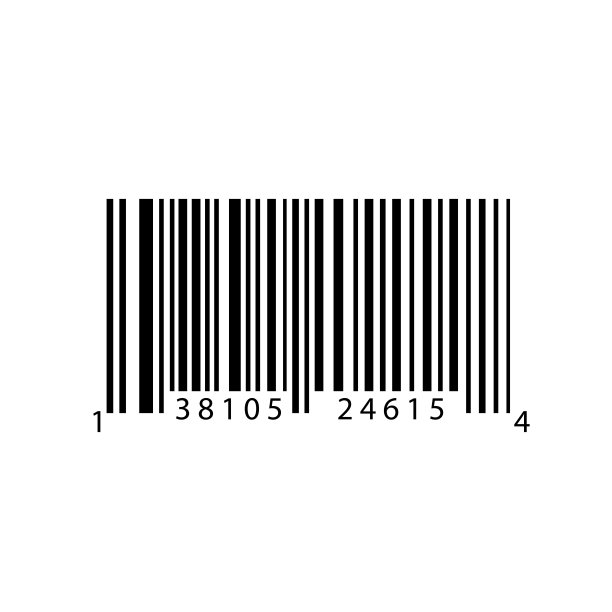条形码数字。网页条码。简单的图标孤立在白色背景图片下载