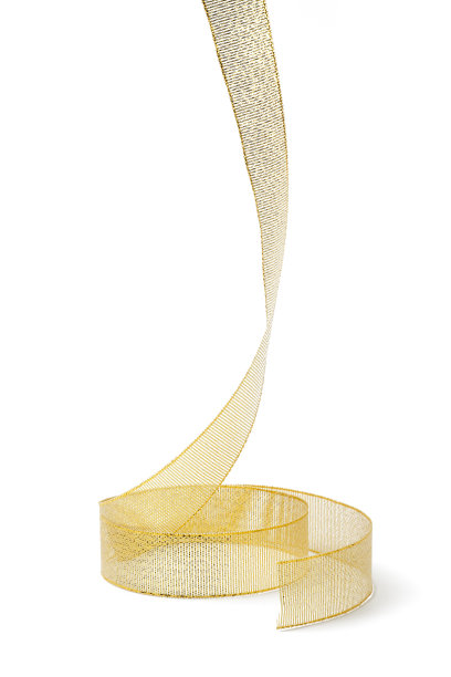 金色的丝带素材图片