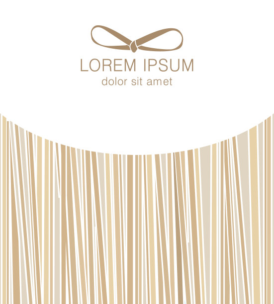 抽象图形模板米色条纹。包装的意大利面。图片下载