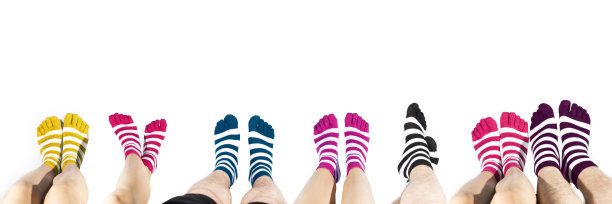 腿在时尚和现代袜子。图片下载