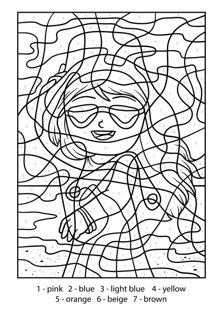 按颜色排序，戴墨镜的女孩图片下载