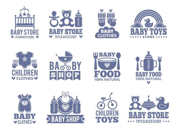 标志为婴儿图片下载