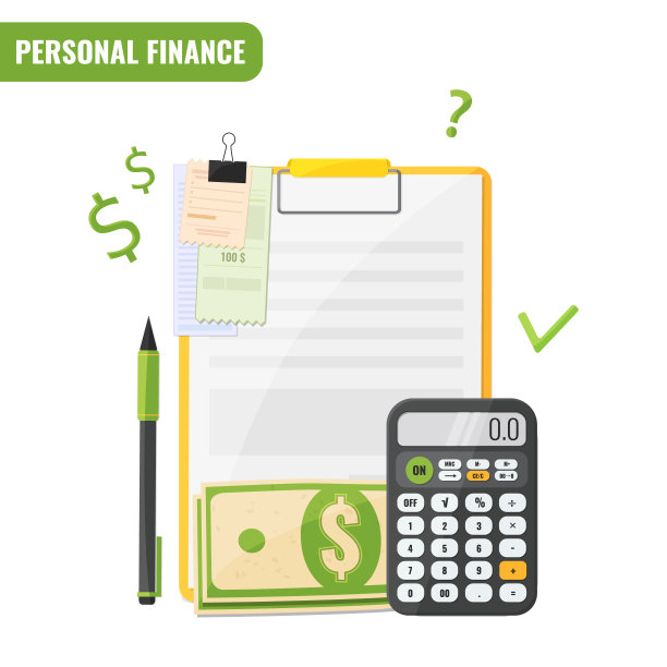 个人理财，预算规划概念图片下载