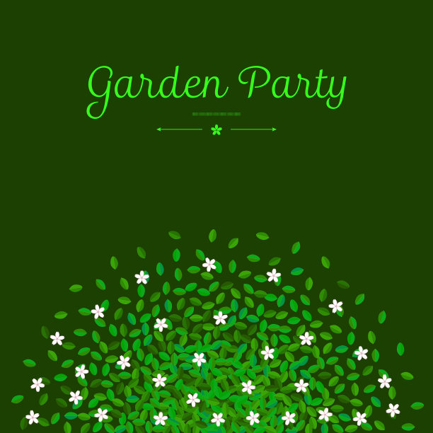 绿树贺卡矢量模板图片下载