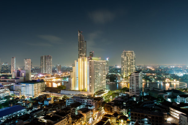 曼谷夜景图片下载