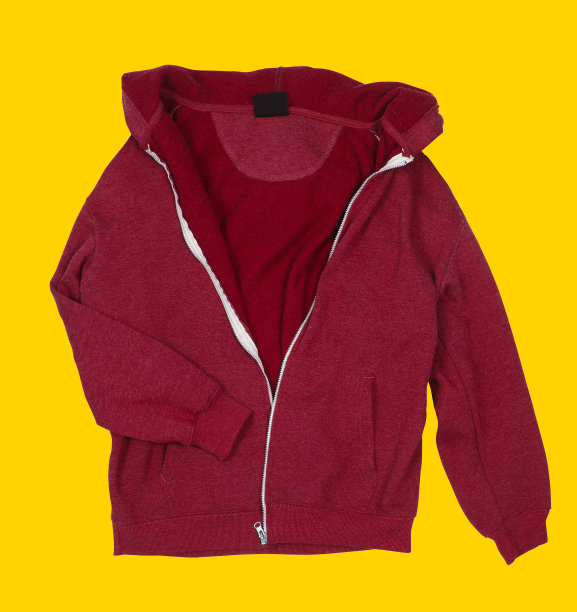 黄色背景上的运动夹克图片下载