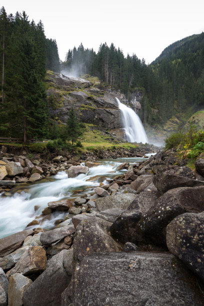 奥地利的克里姆勒瀑布图片下载
