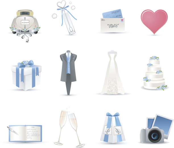 婚礼的图标图片下载