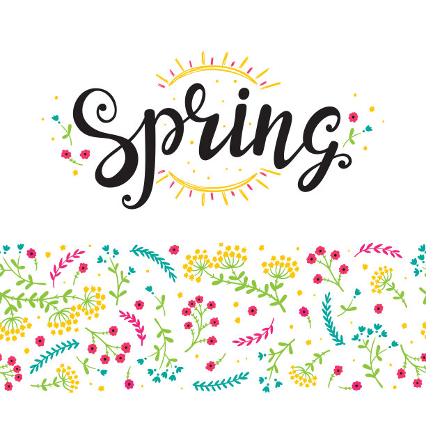 春天矢量图素材ID：313074618