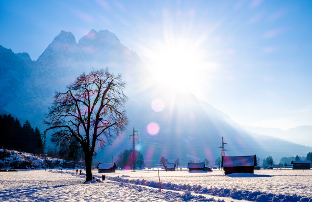祖格斯匹兹山-德国图片下载
