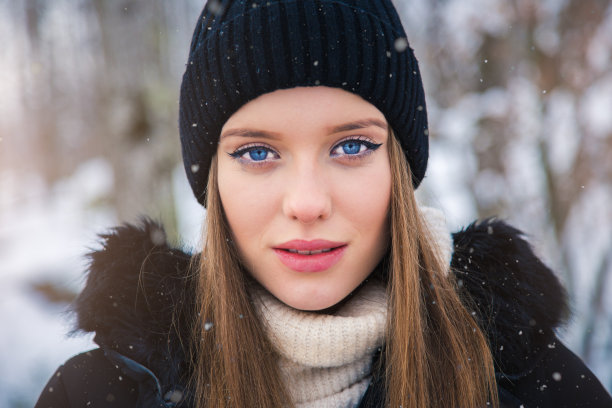 冬天的肖像图片下载