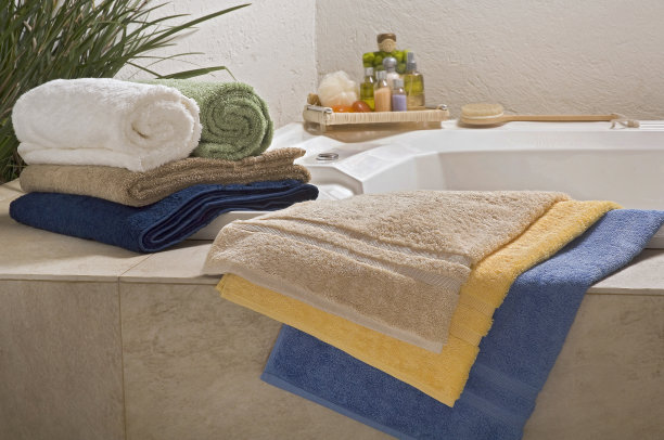 各种彩色毛巾图片下载