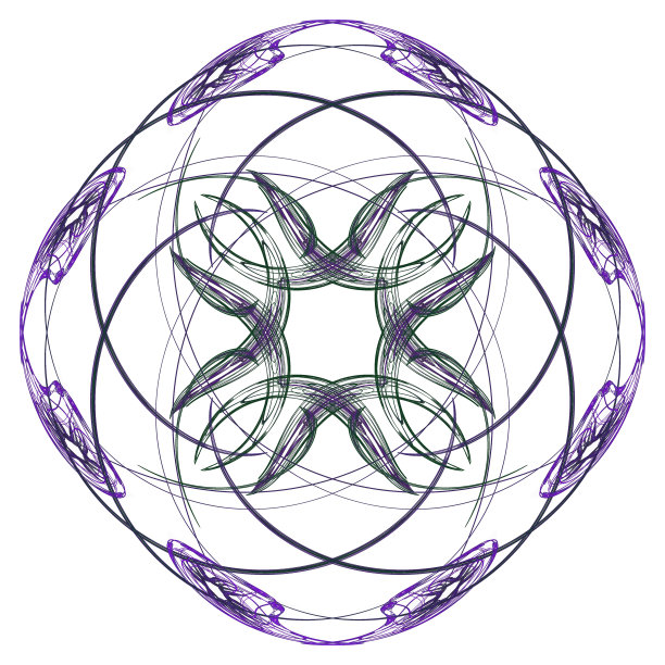 抽象紫色孤立花图案图片下载