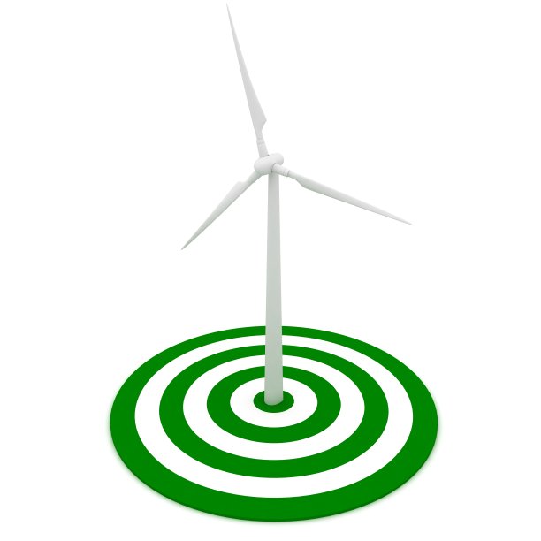 风力涡轮机可再生能源概念图片下载