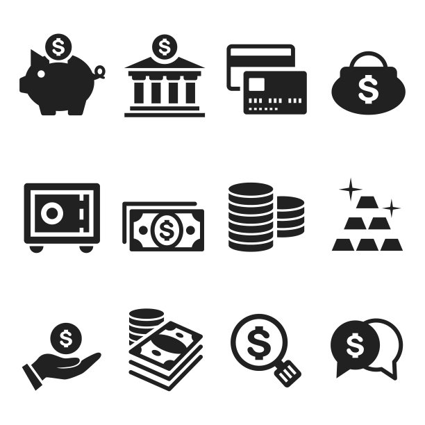 金融图标设置图片下载