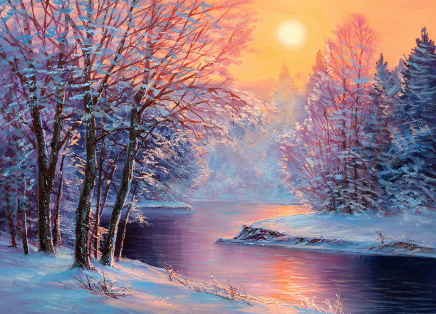 森林插画素材ID：313102248