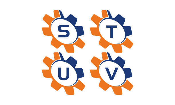 齿轮矢量模板集图片下载