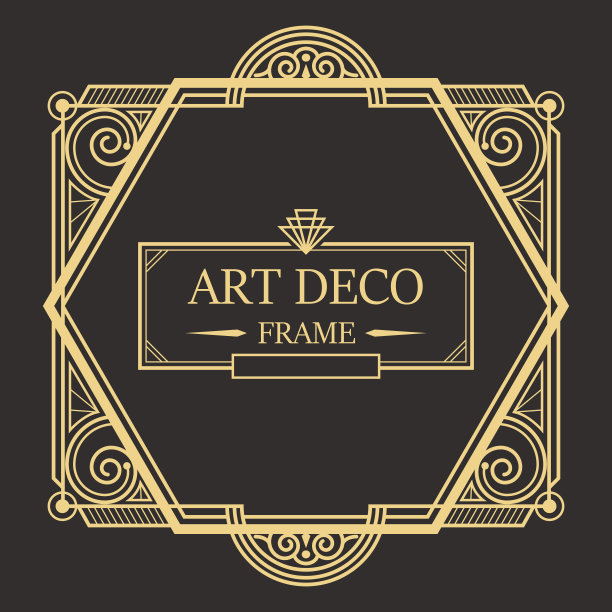 装饰艺术边框矢量02图片下载
