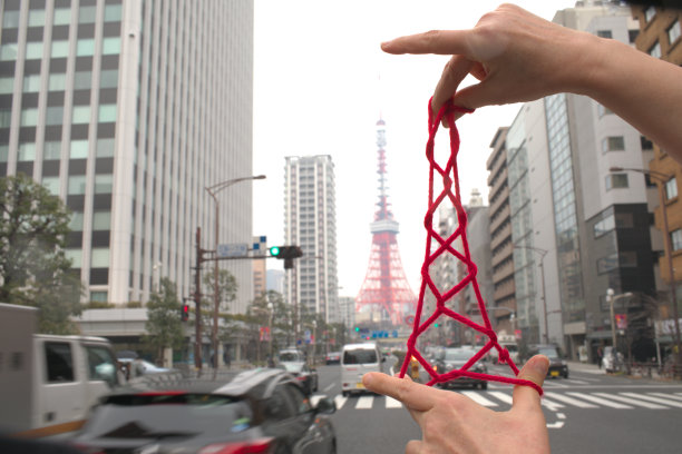 东京塔和编织东京塔图片下载