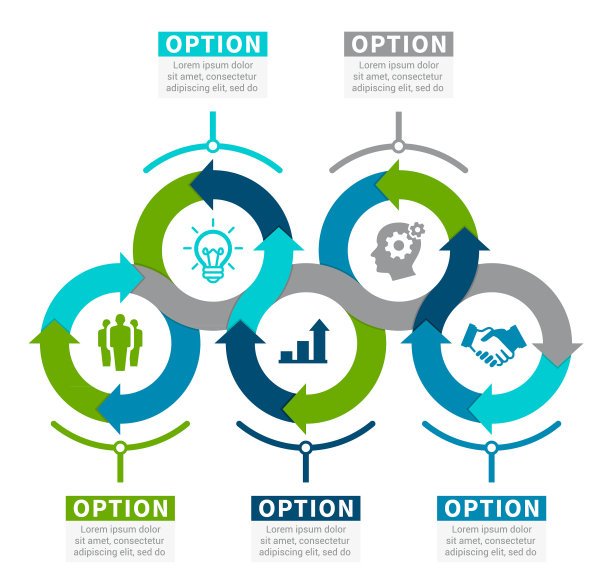 信息图表元素图片下载