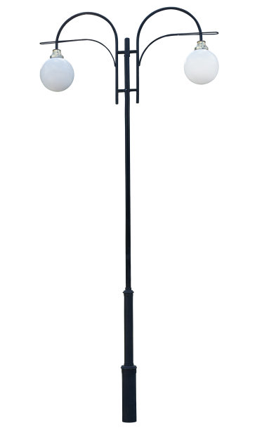 装饰街道灯柱。图片下载