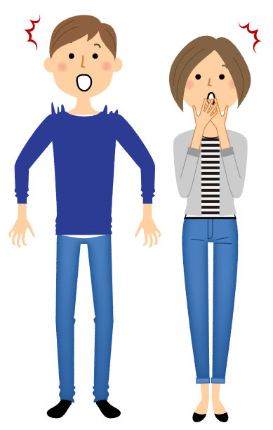 年轻的夫妇，惊喜图片下载