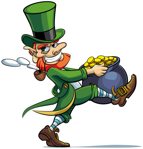 小妖精偷了一罐金币图片下载