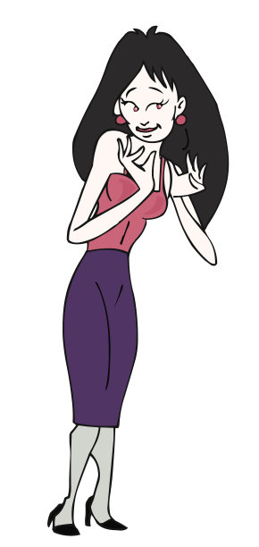 奇怪的女人图片下载