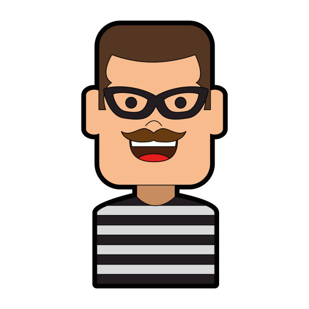 小偷男性角色图片下载