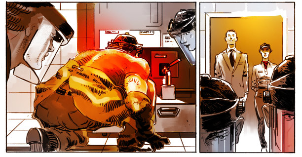 快餐店的员工图片下载