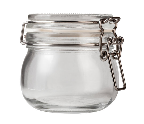 空的玻璃罐。图片下载