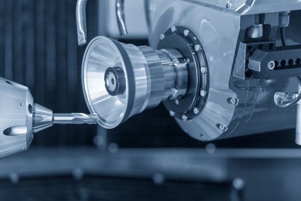 数控磨床翻新或制造立铣刀工具。图片下载