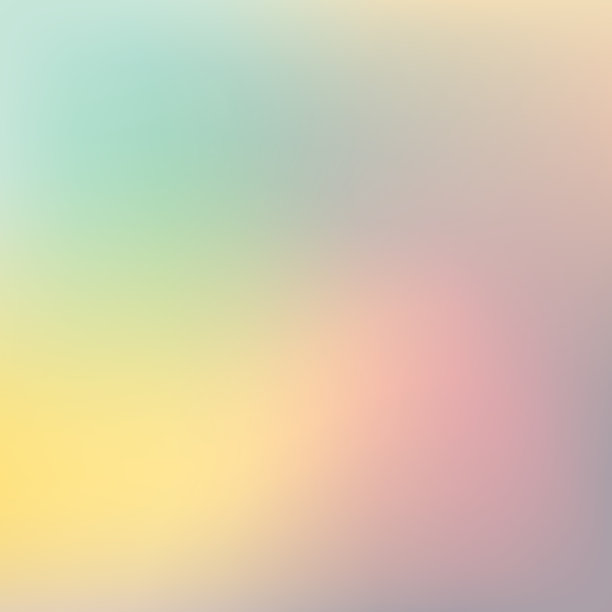 彩色抽象背景：矢量彩虹素材图片