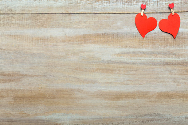 红心挂素材图片