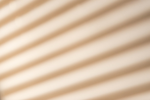 散焦墙与阴影的百叶窗为背景素材图片