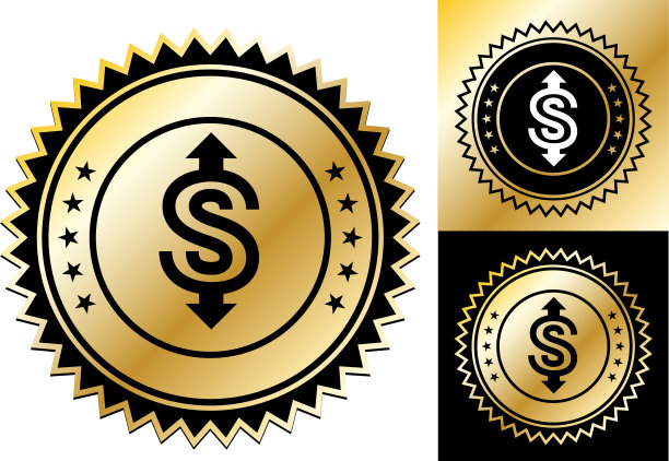 货币美元符号与箭。图片下载