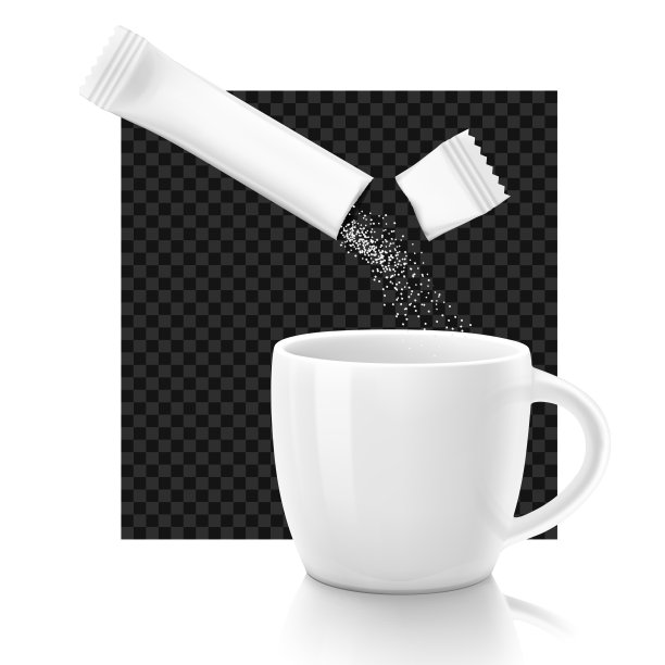 有包装贴的杯子。图片下载