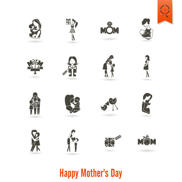 母亲节快乐图标图片下载