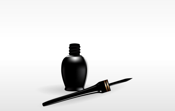 在白色背景上填充小罐子。矢量图图片下载